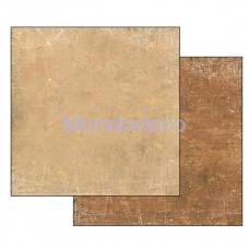 Foglio Double Face - Carta per Scrapbooking  Texture graffiata Beige-Camoscio SBB342