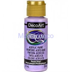Colore acrilico Americana DecoArt DecoArt DA378 - Americana Acrylics Paint Color Purple Petal